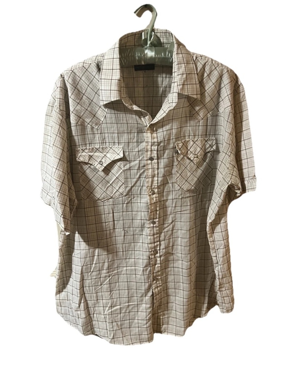 Men's Short-Sleeve Plains  western wear brand size XL
